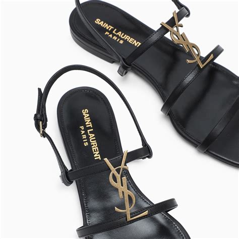 saint laurent sandals flat.